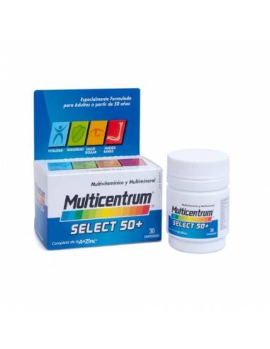 MULTICENTRUM SELECT 50+ 30 COMPRIMIDOS