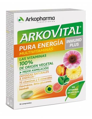 ARKOVITAL PURE ENERGY INMUNOPLUS 30...